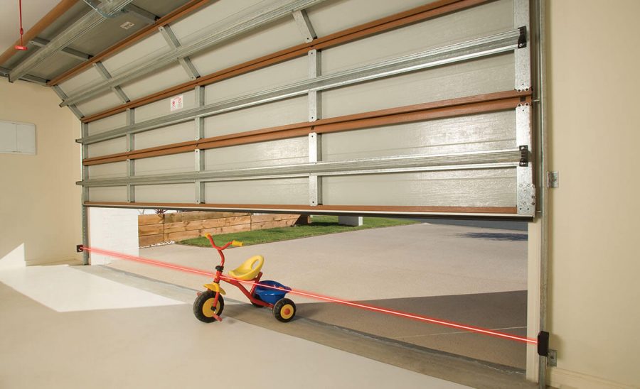 safety beams garage door