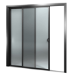 single sliding door plan